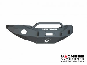 Toyota Tacoma Stealth Front Winch Bumper Pre-Runner Guard - Texture Black WARN M8000 Or 9.5xp